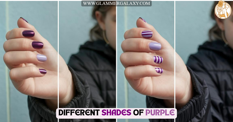 Picture portraying title : different shades of purple