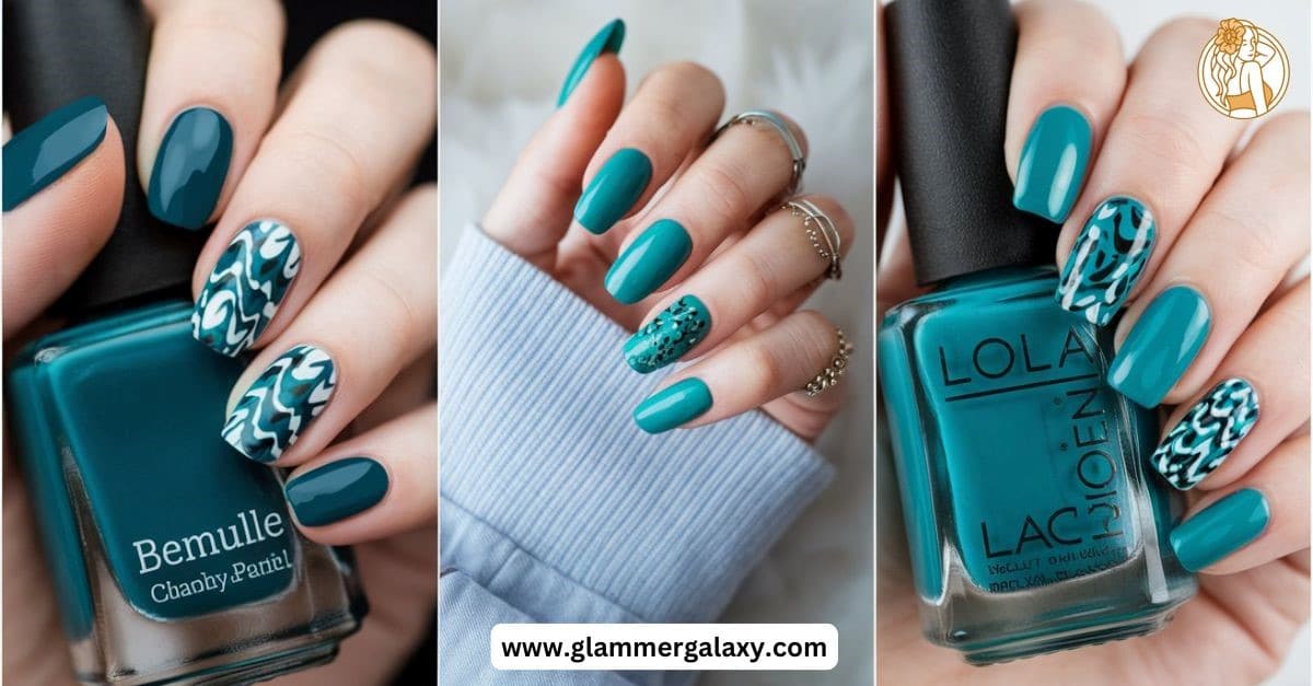 Teal Nail Designs