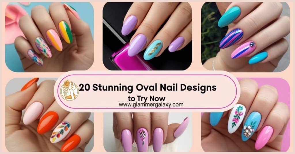 Stunning Oval Nail Designs