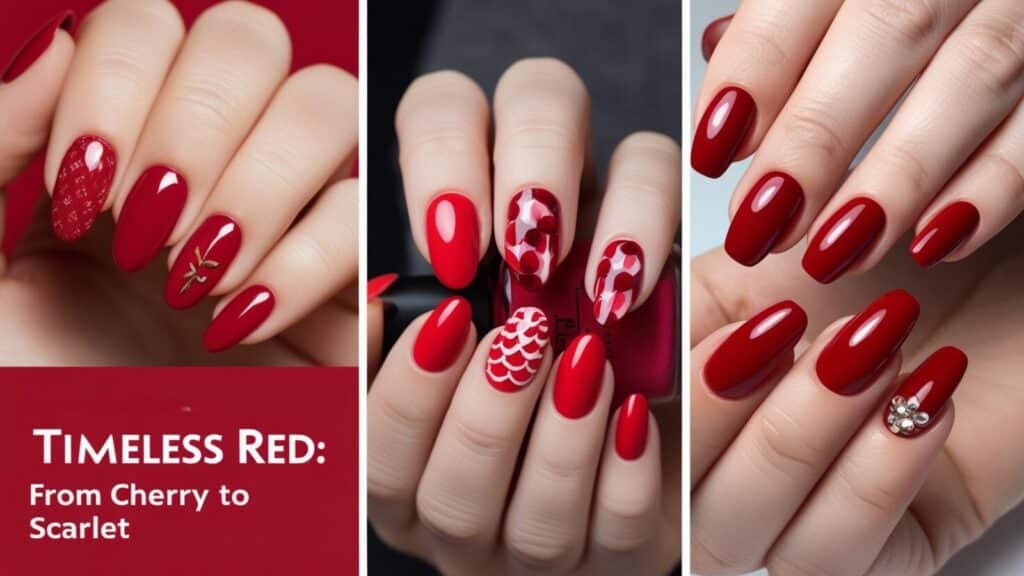 Timeless Red: From Cherry to Scarlet