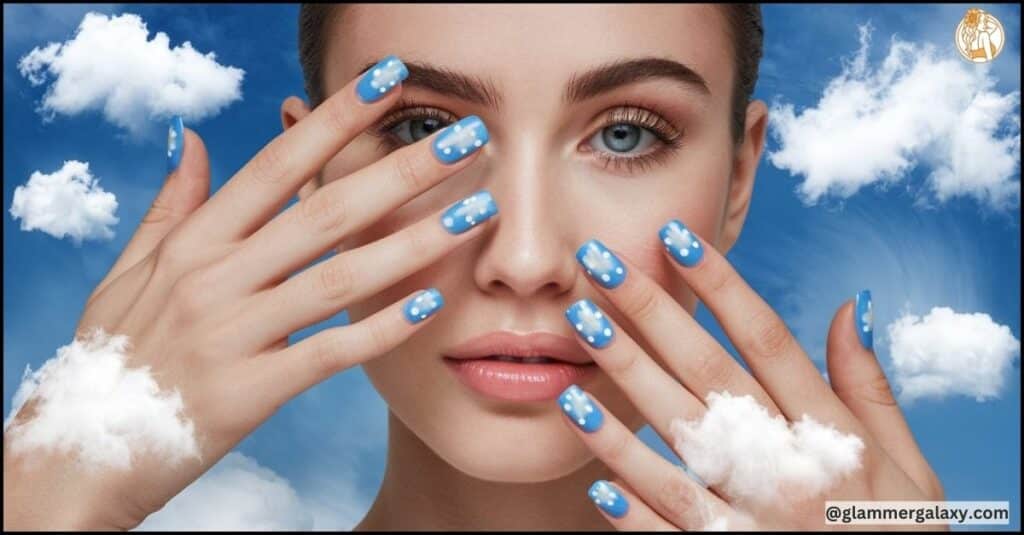 Blue Sky Nails