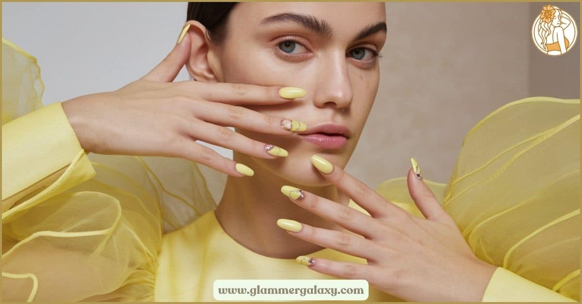 Yellow Nail Designs to Brighten Your Look