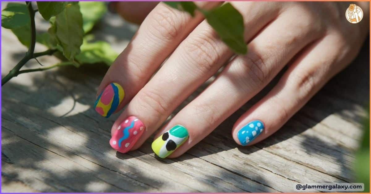 hot Summer Nail Design