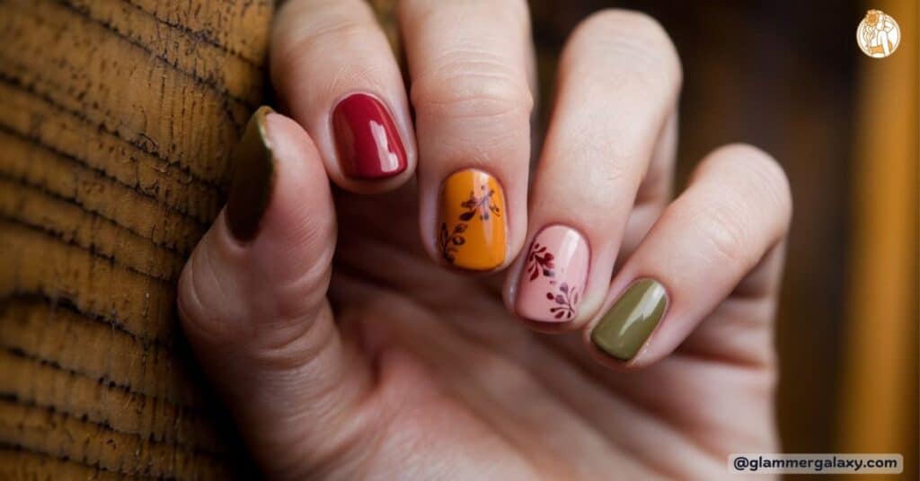 Classy Fall Nails