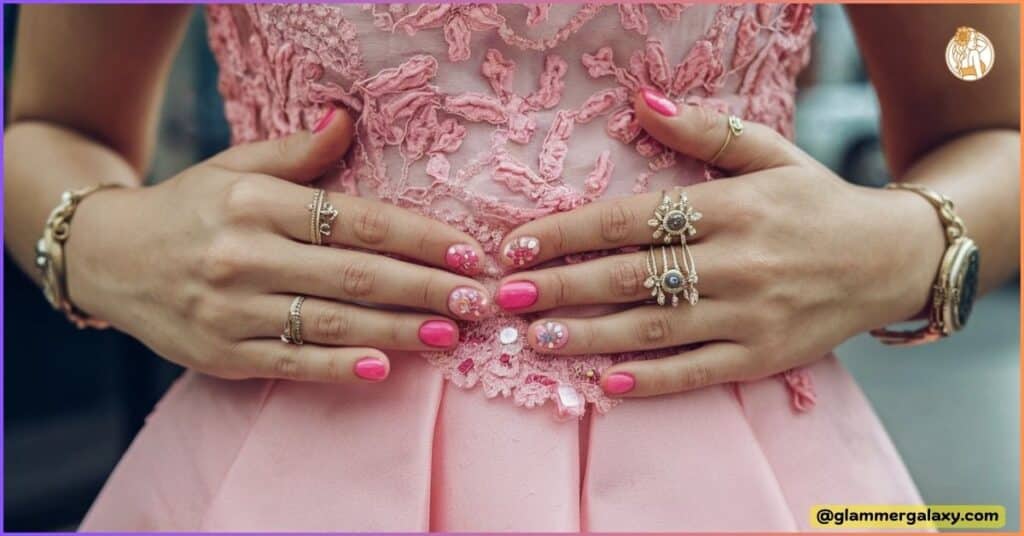 Simple Pink Nail Designs