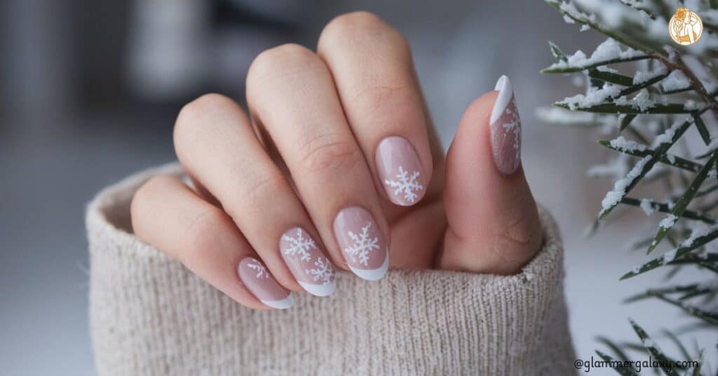 Snowflake Nails