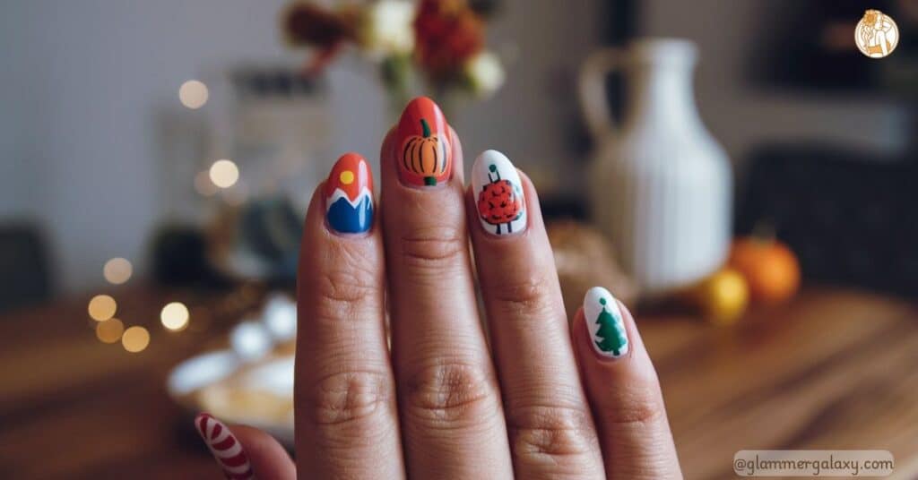 Thanksgiving Nail Designs