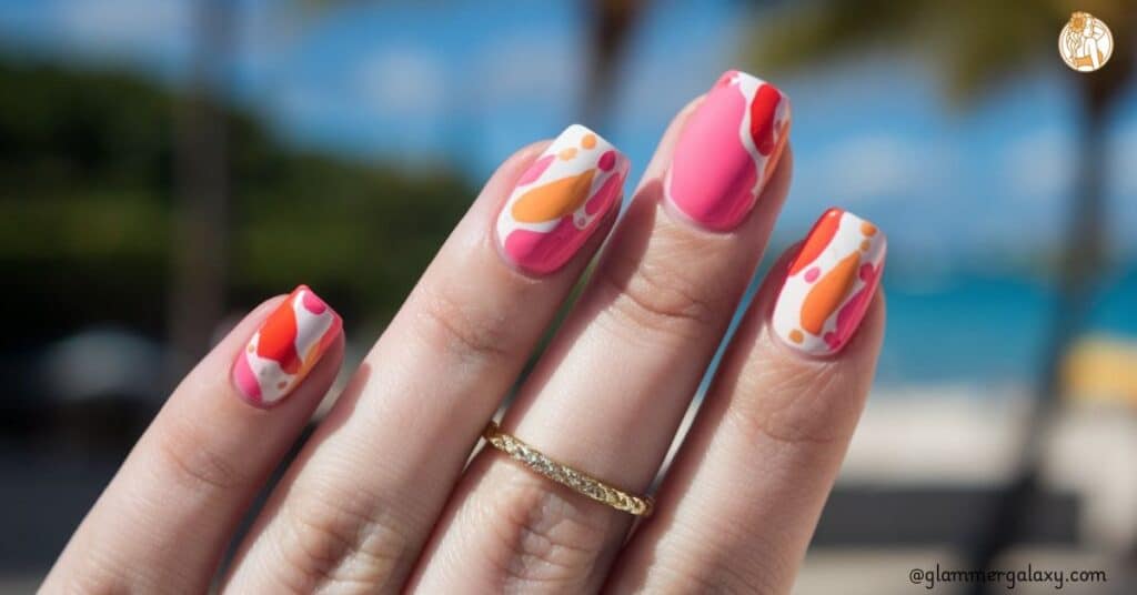 Classy Vacation Nails