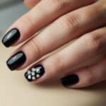 Black Fall Nail Designs