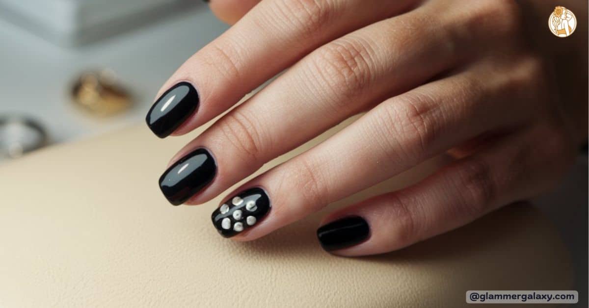 Black Fall Nail Designs