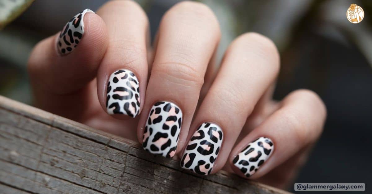 Leopard Print Nails