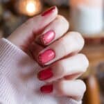 Red Winter Nails