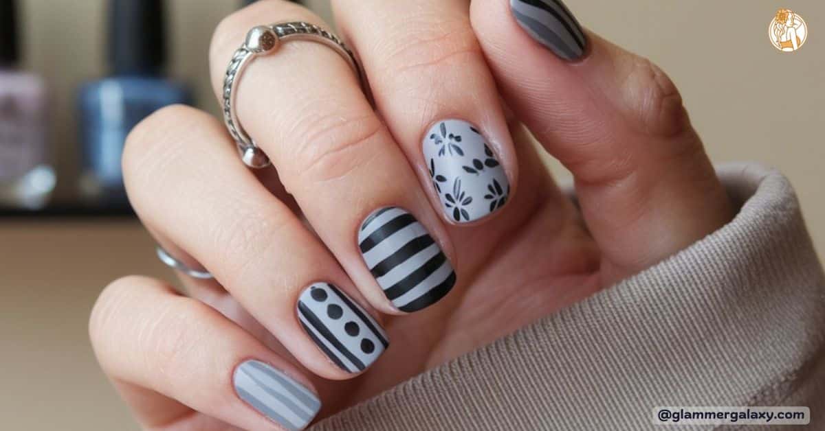 Stunning Gray Nail