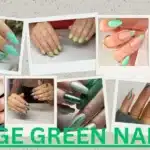 SAGE GREEN NAILS
