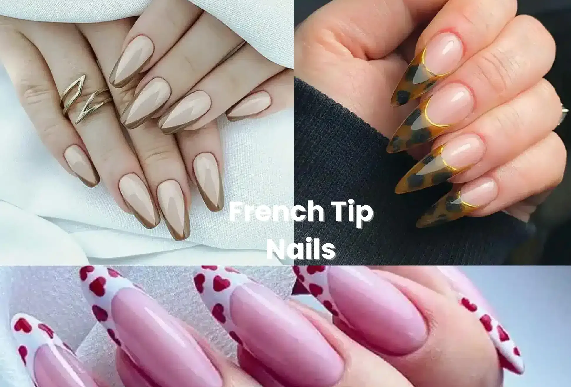 french tip nails