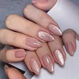 glitter nails
