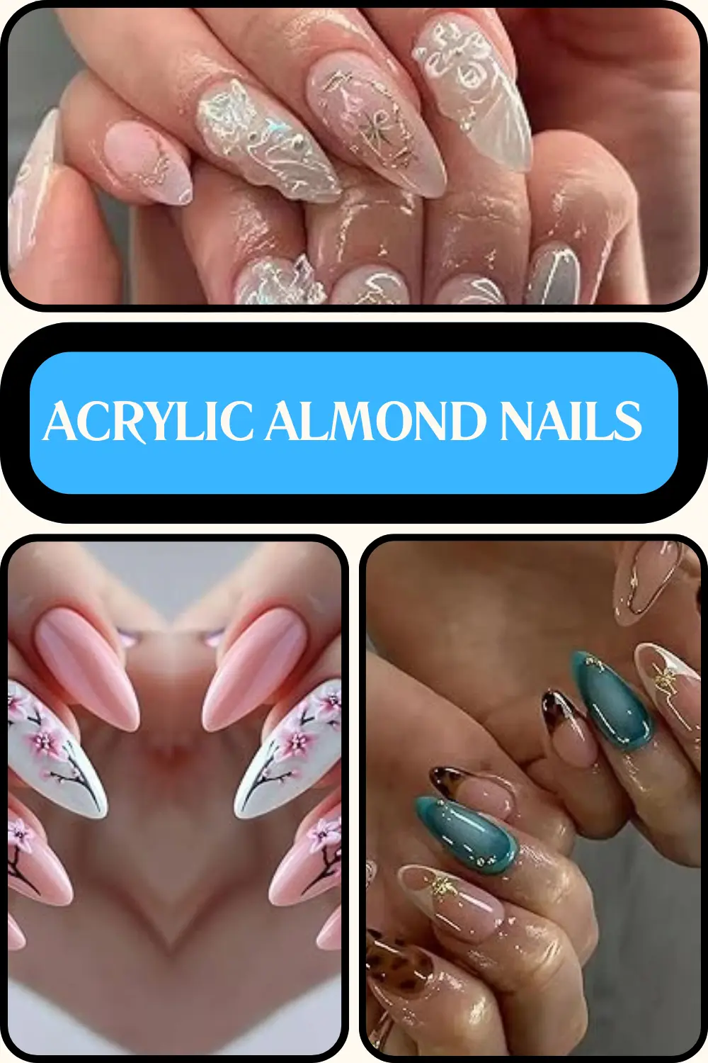 acrylic-almond-nails