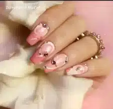 glitter nails