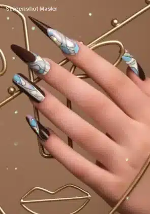 acrylic coffin nails