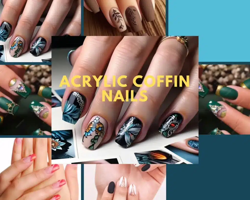 acrylic-coffin-nails