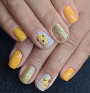 Glitter nail designs