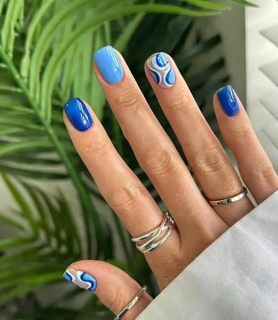 classy almond nails