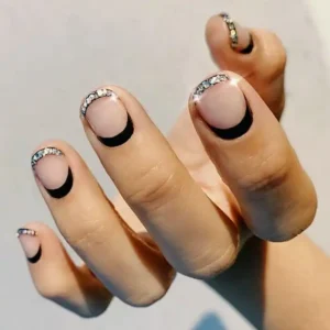 french tip nails