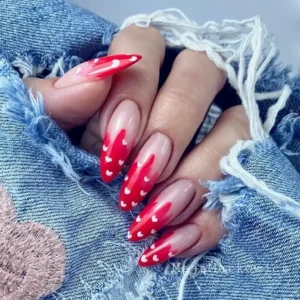 french tip nails