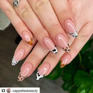 french tip nails