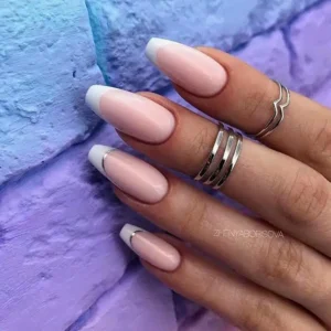 french tip nails