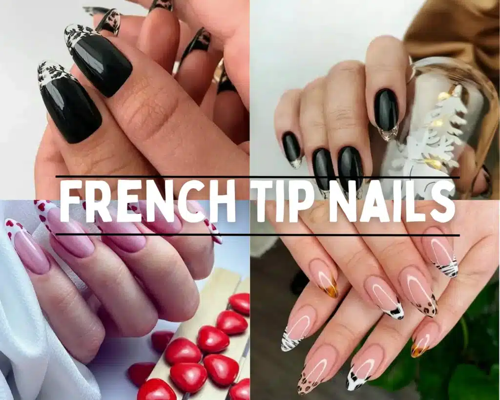 french tip nails