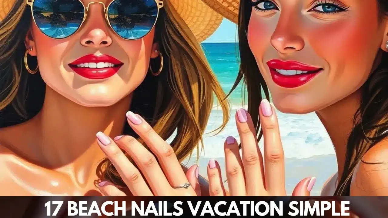 17 Beach Nails Vacation Simple