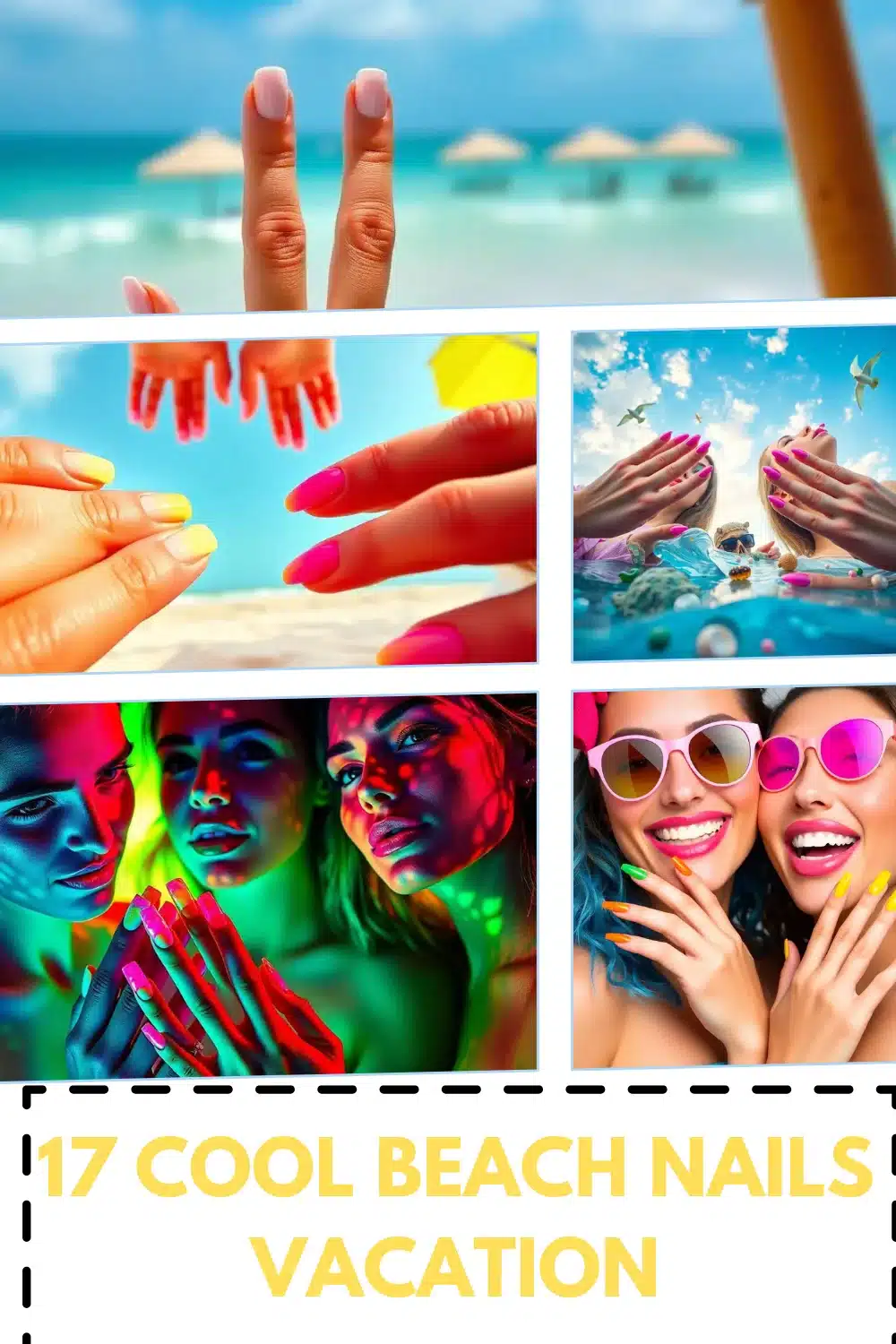 17 cool Beach Nails Vacation