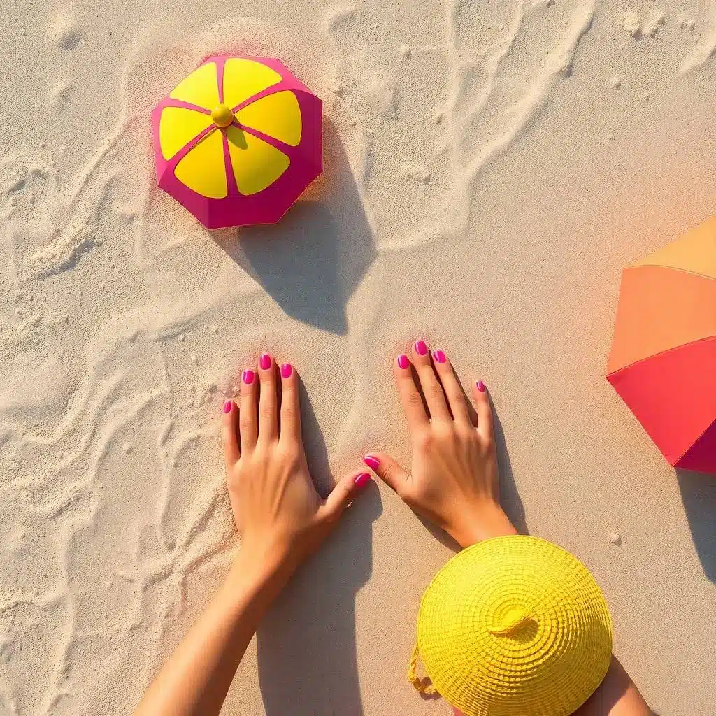 Vacation nail designs