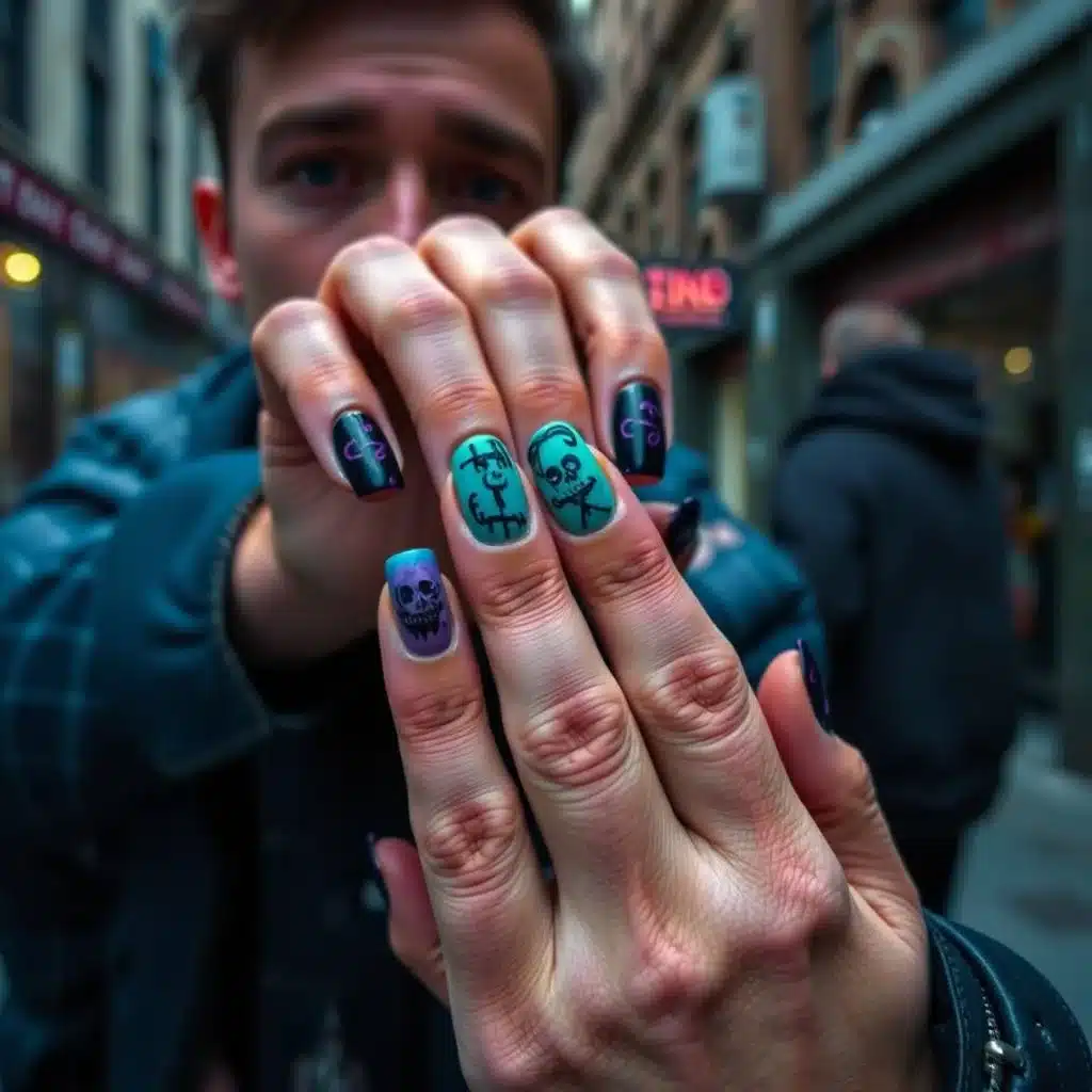 Men Nail Art