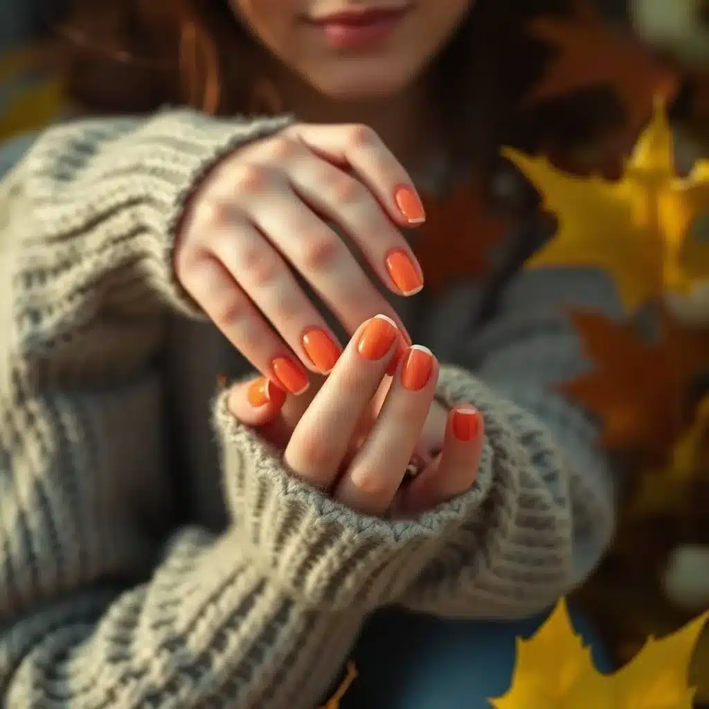 Bright summer nails