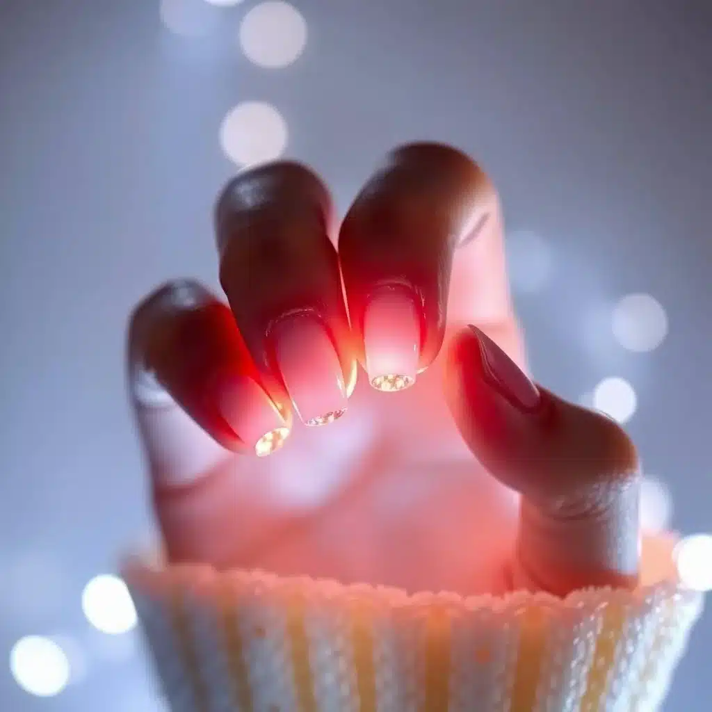 Natural nails with short beds