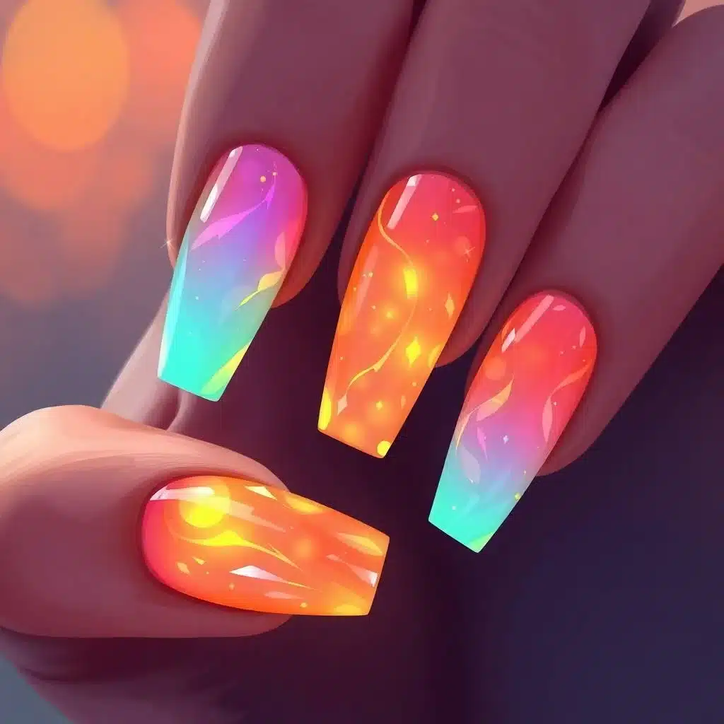 Starfish nails

