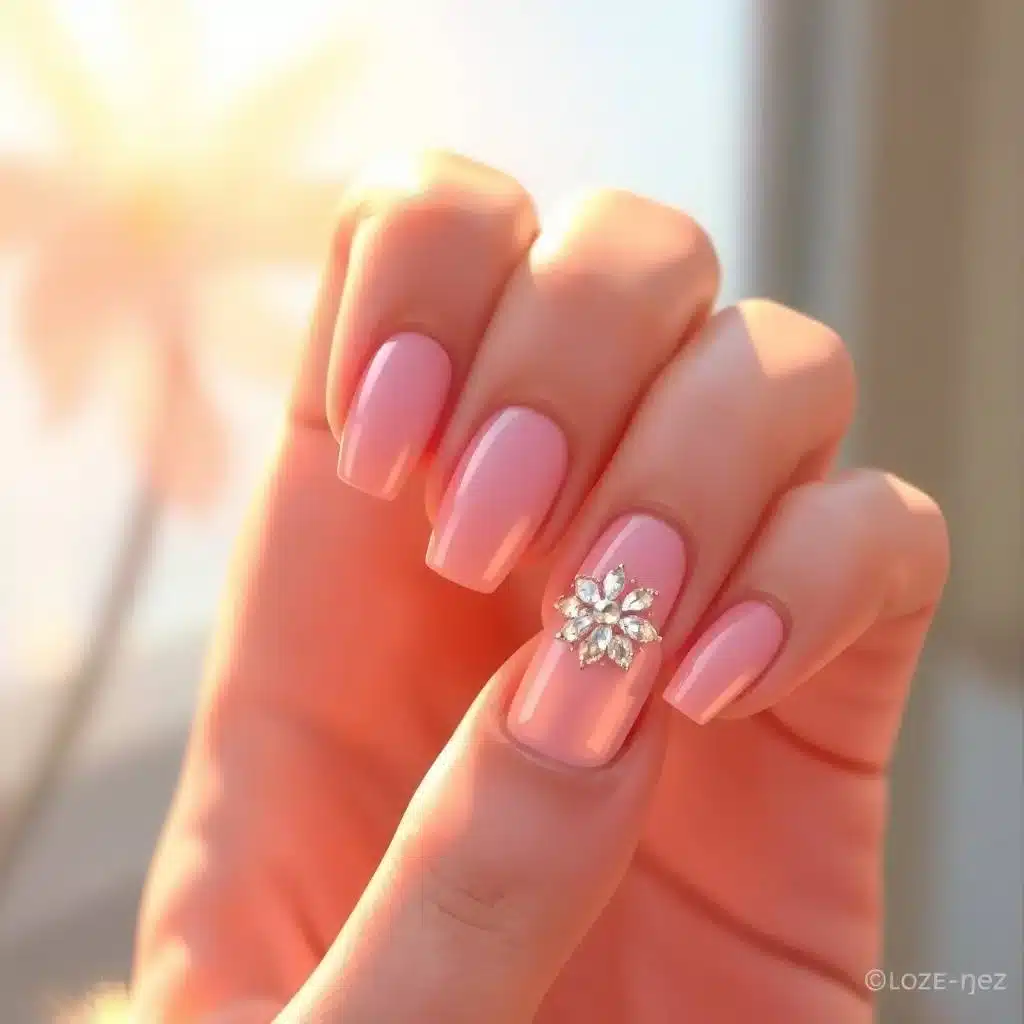 Easy summer manicure