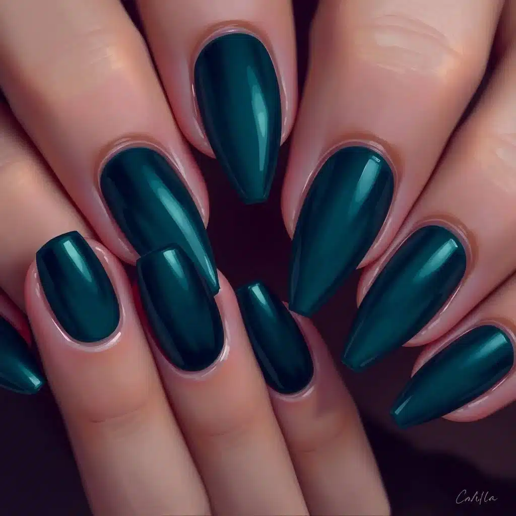 Witchy Moon Nails