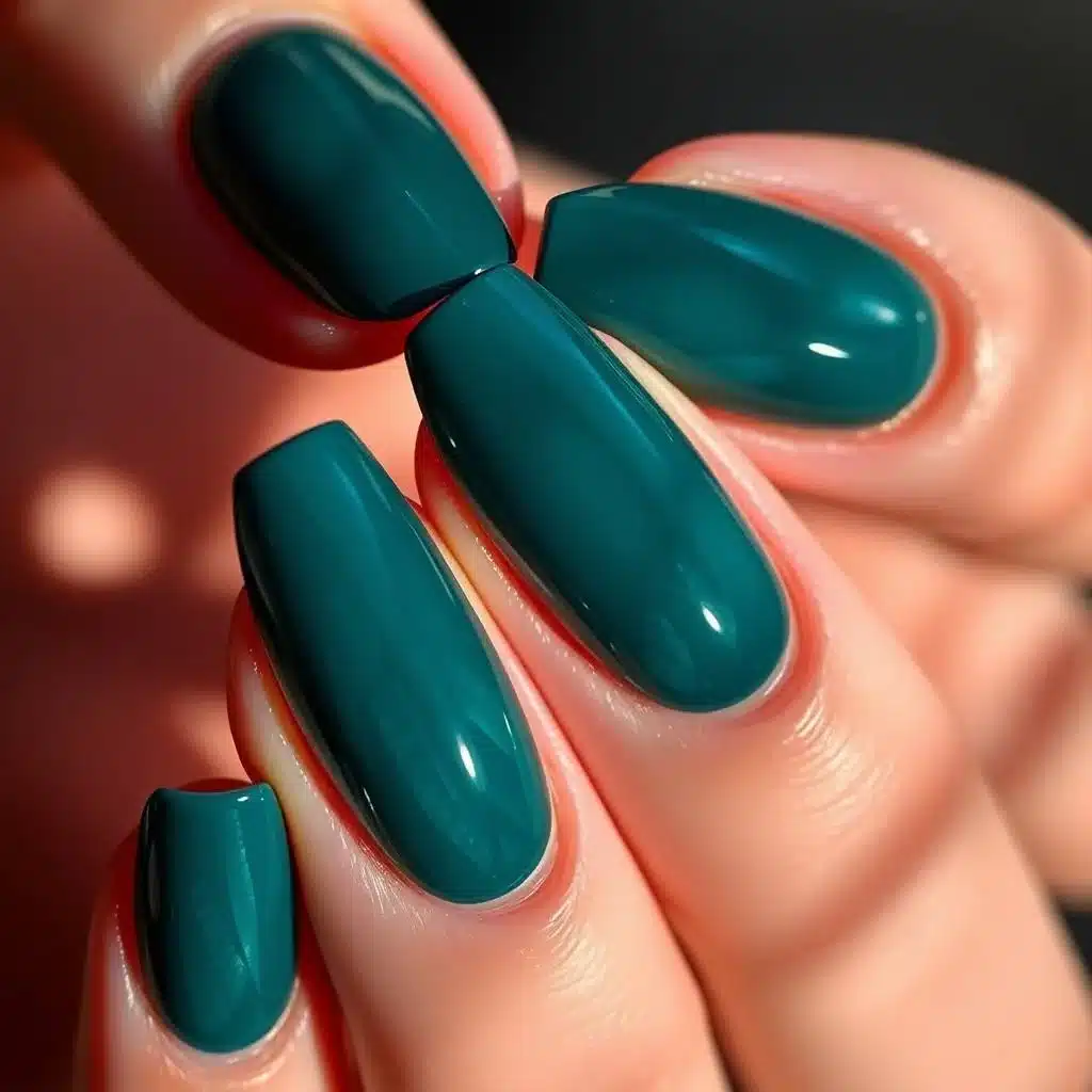 Short nail bed nail art