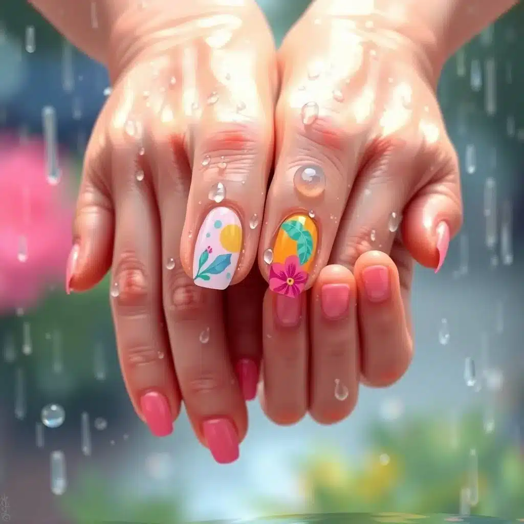 Fun summer nail art

