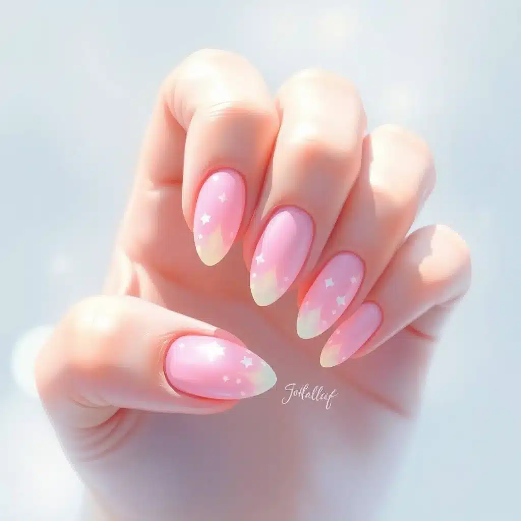 Floral summer nails

