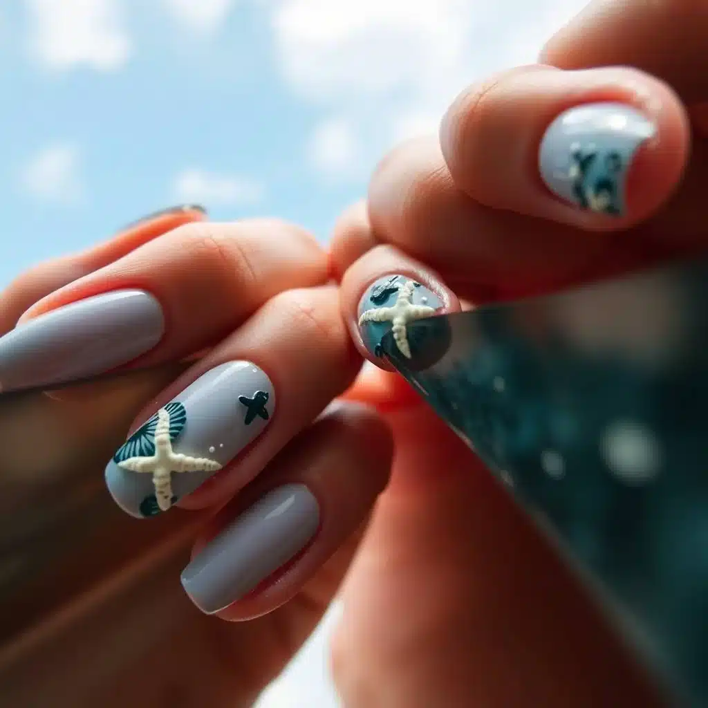 Underwater nails


