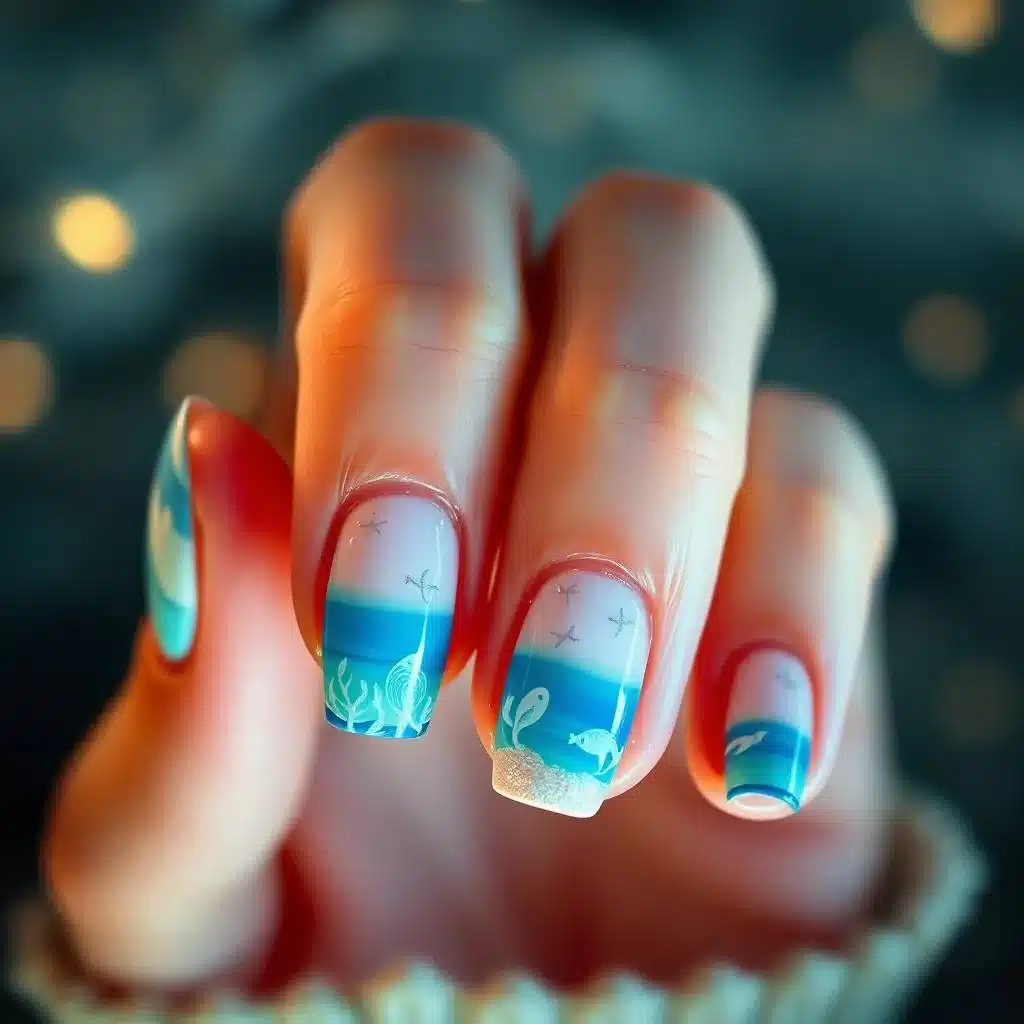 Beach nails

