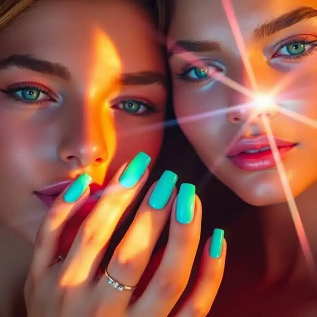 Short nail bed manicure

