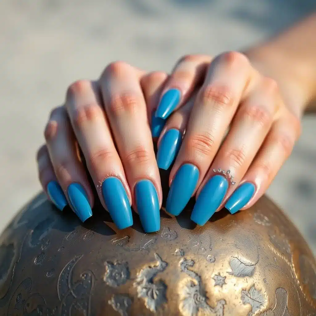 Seafoam nails