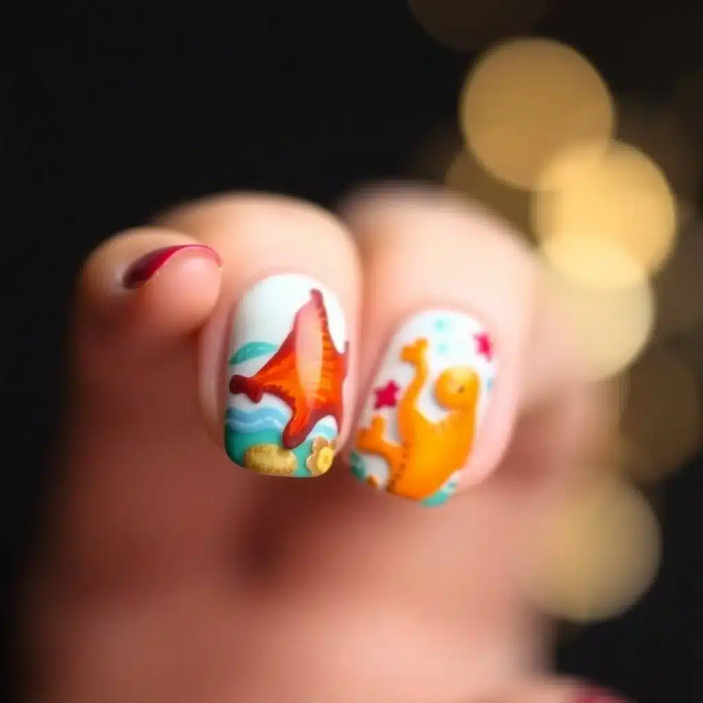 Tropical nails


