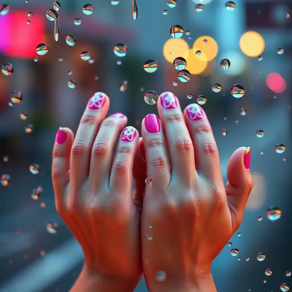 Vibrant summer nail art

