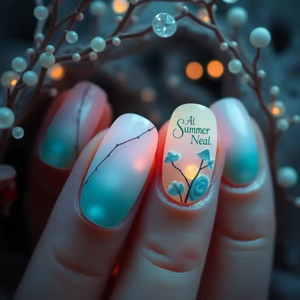 Summer Sea Nails